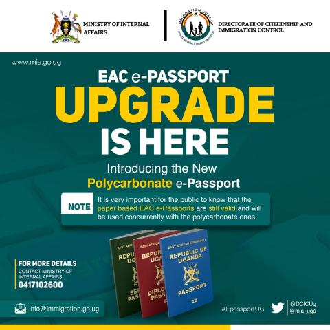 Upgrade of EAC E-Passports